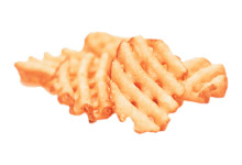 Papa Waffle Sazonado